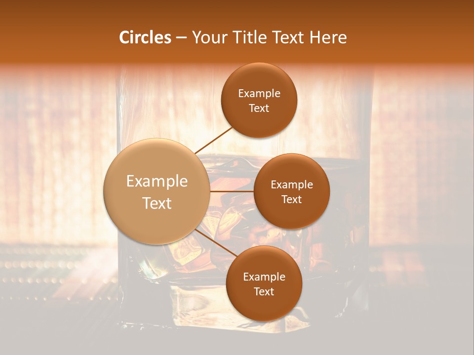 Cube Cold Brown PowerPoint Template