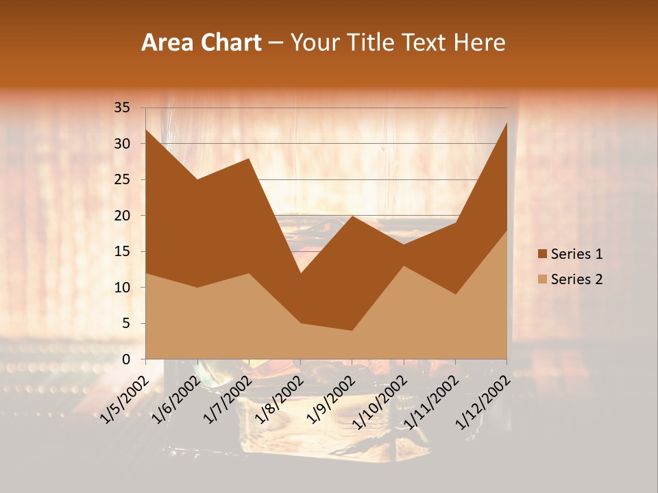 Cube Cold Brown PowerPoint Template