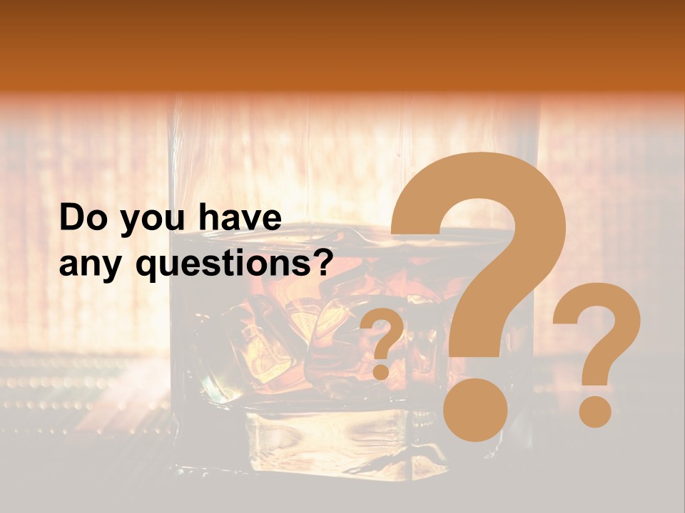 Cube Cold Brown PowerPoint Template