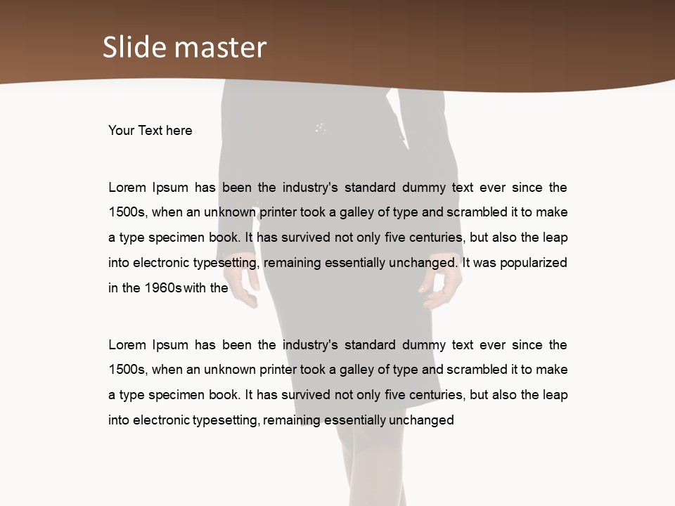 Happy Stylish Display PowerPoint Template