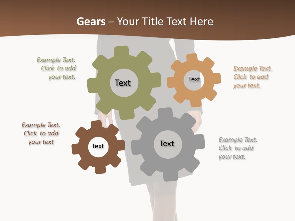 Happy Stylish Display PowerPoint Template