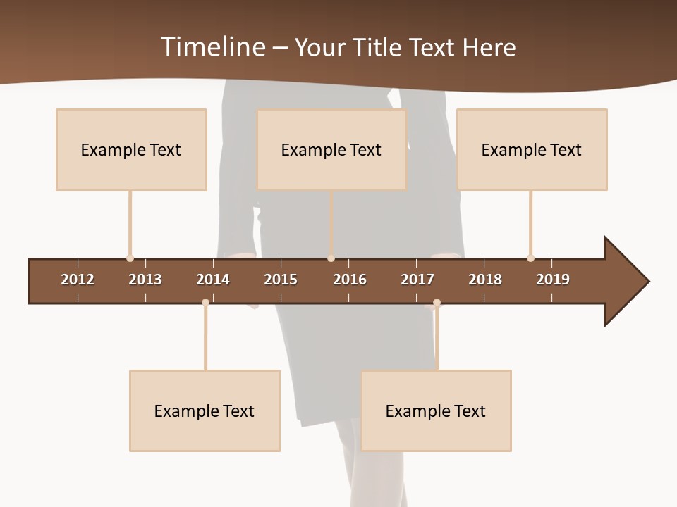 Happy Stylish Display PowerPoint Template