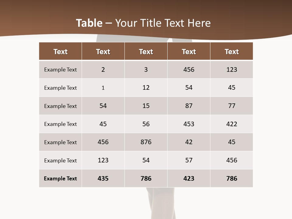 Happy Stylish Display PowerPoint Template