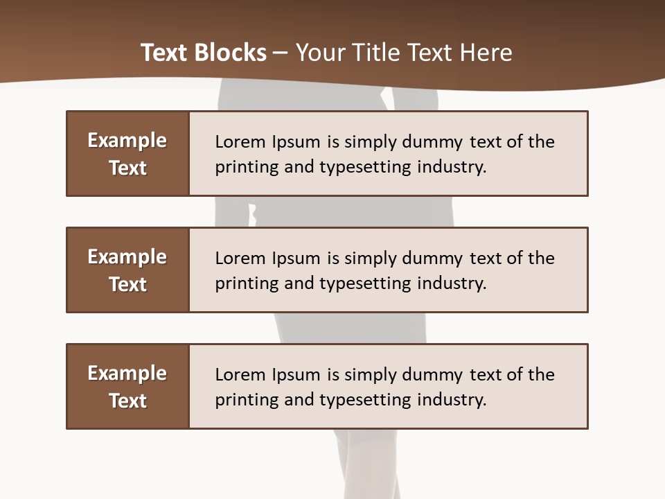 Happy Stylish Display PowerPoint Template