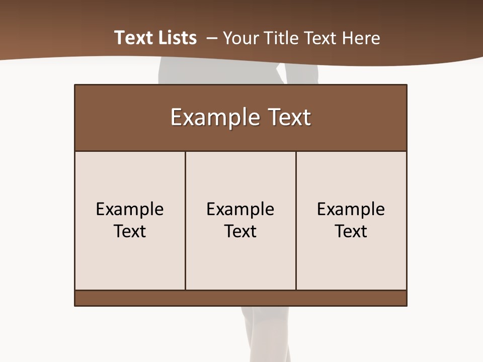 Happy Stylish Display PowerPoint Template