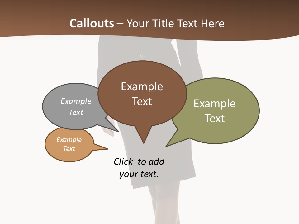 Happy Stylish Display PowerPoint Template