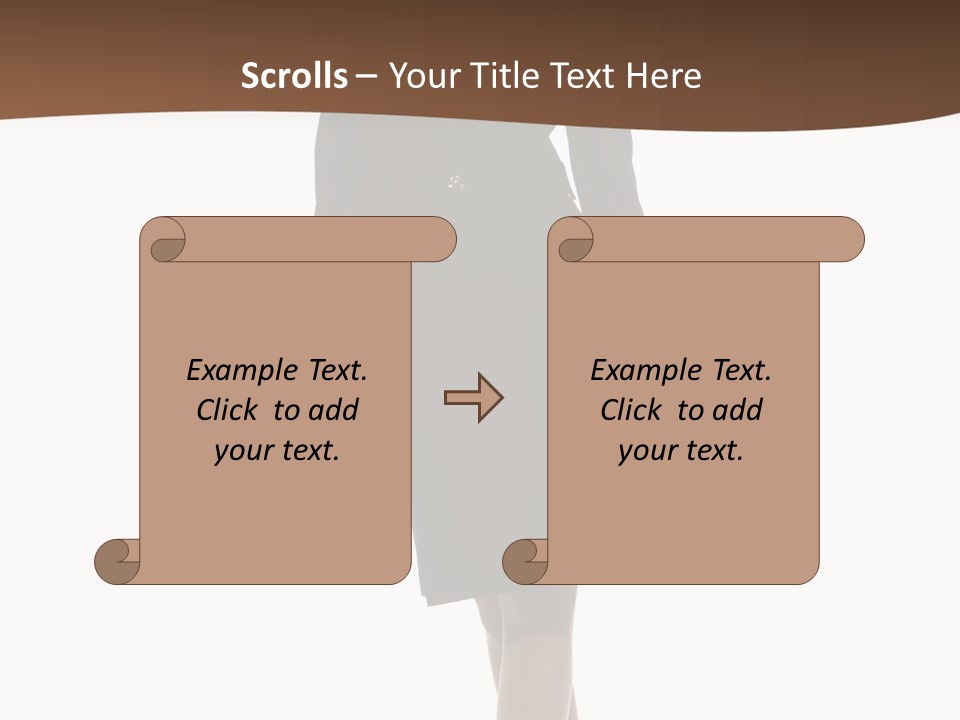 Happy Stylish Display PowerPoint Template