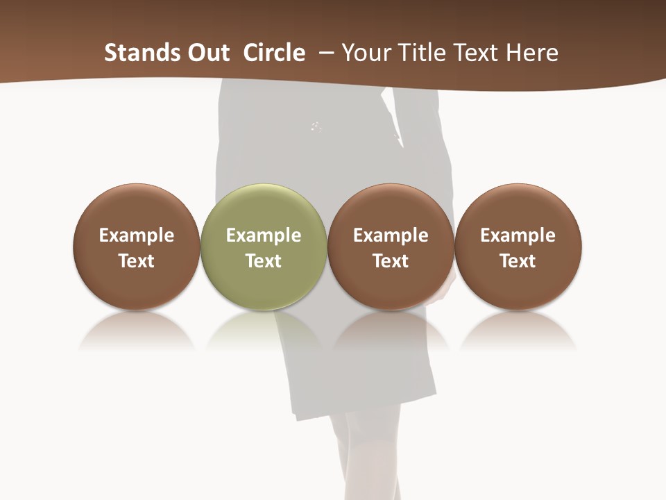 Happy Stylish Display PowerPoint Template