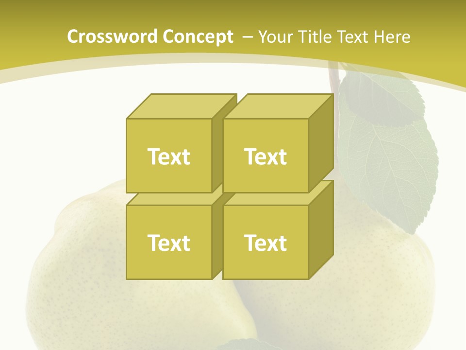 Food Background Fresh PowerPoint Template