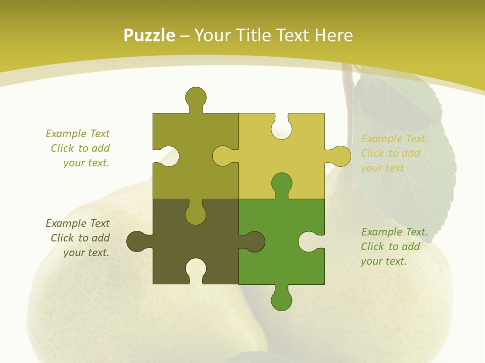 Food Background Fresh PowerPoint Template