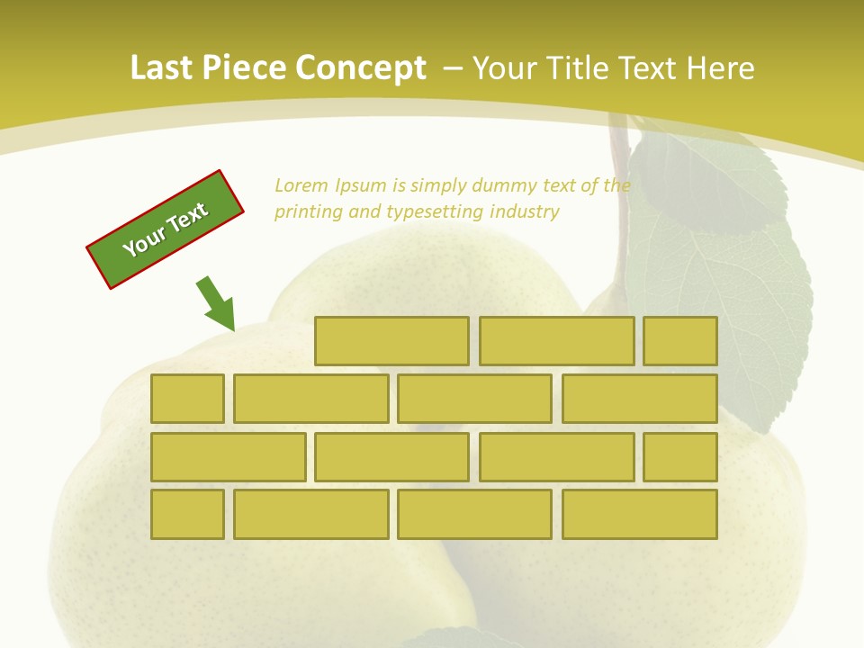 Food Background Fresh PowerPoint Template