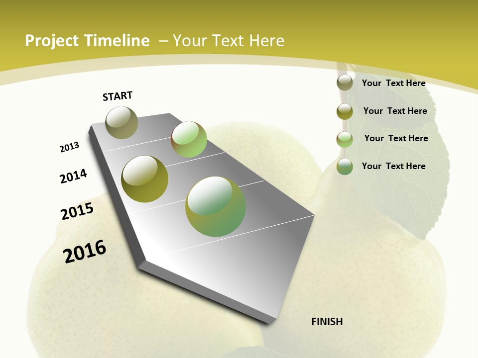 Food Background Fresh PowerPoint Template