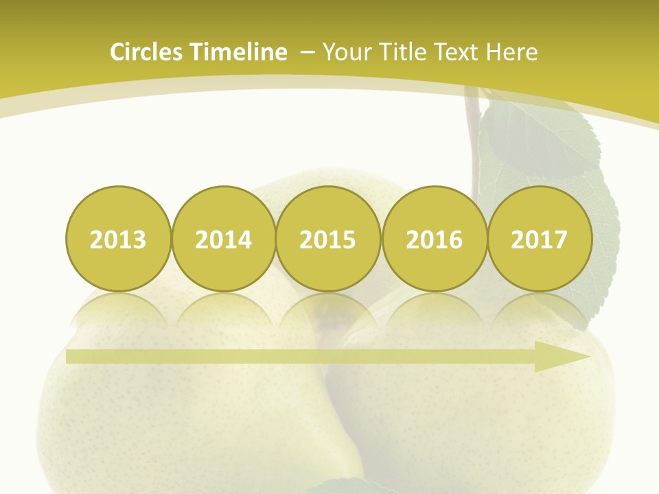 Food Background Fresh PowerPoint Template