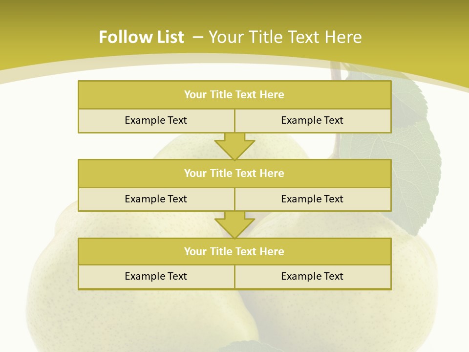 Food Background Fresh PowerPoint Template