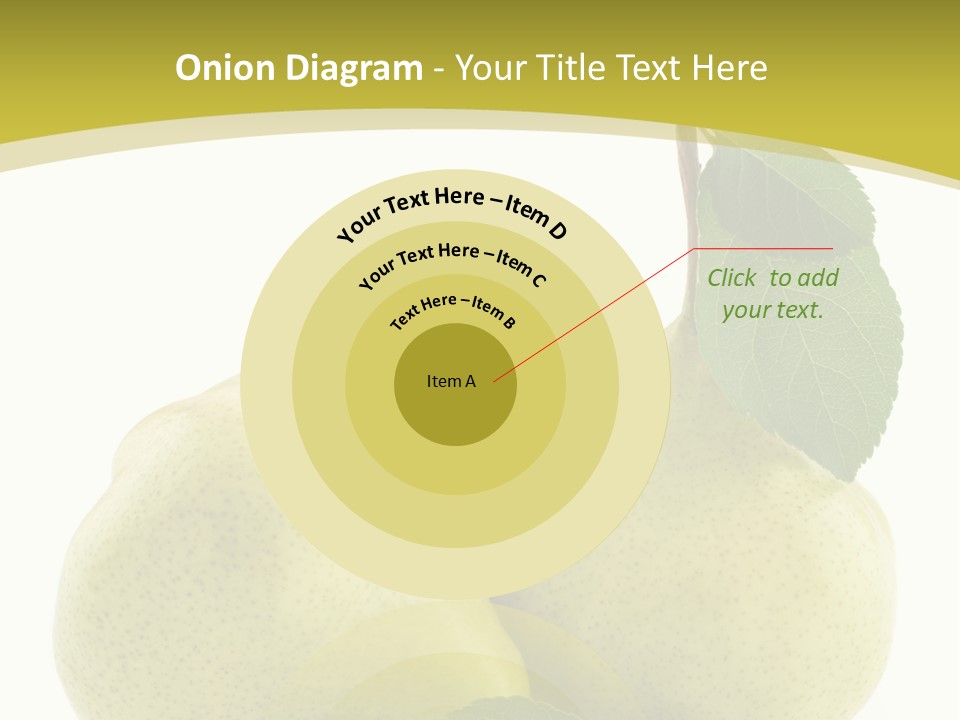 Food Background Fresh PowerPoint Template