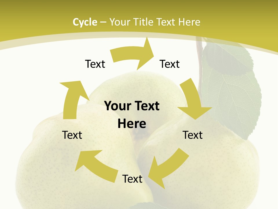 Food Background Fresh PowerPoint Template