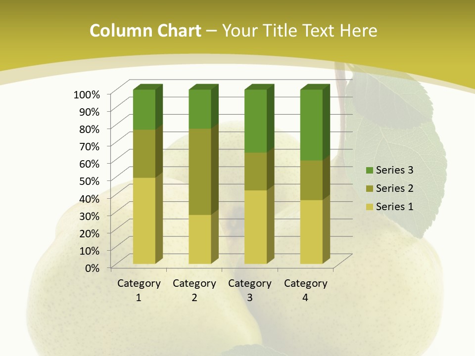 Food Background Fresh PowerPoint Template