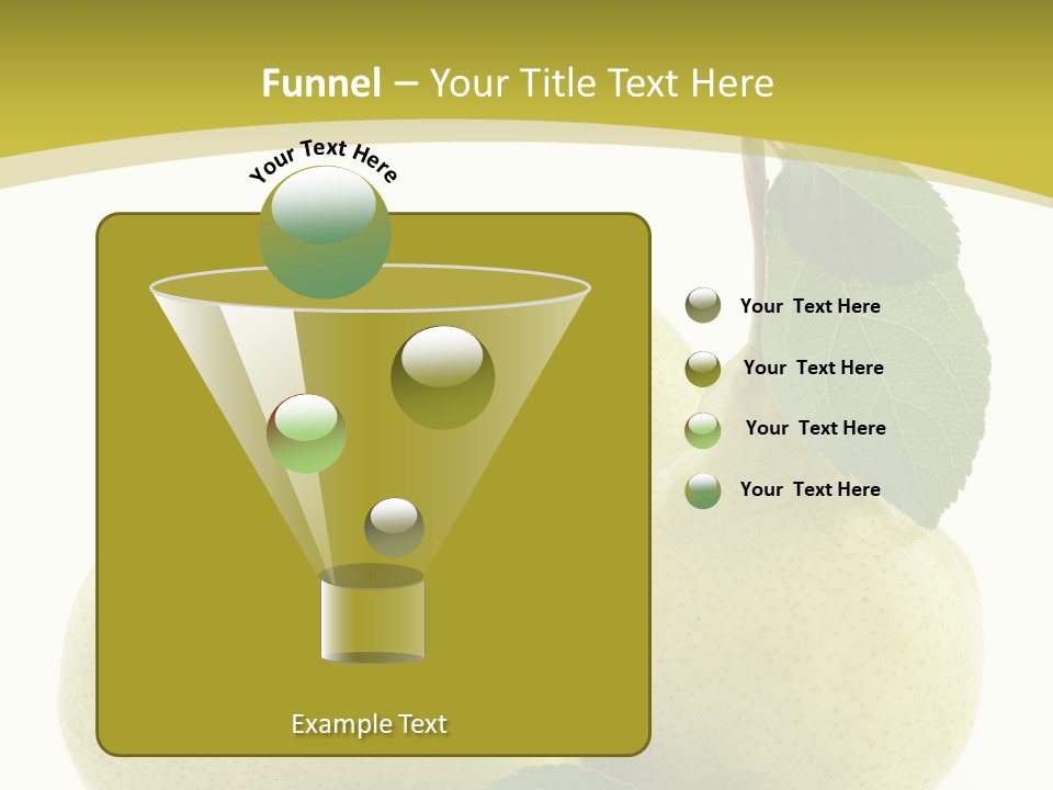 Food Background Fresh PowerPoint Template