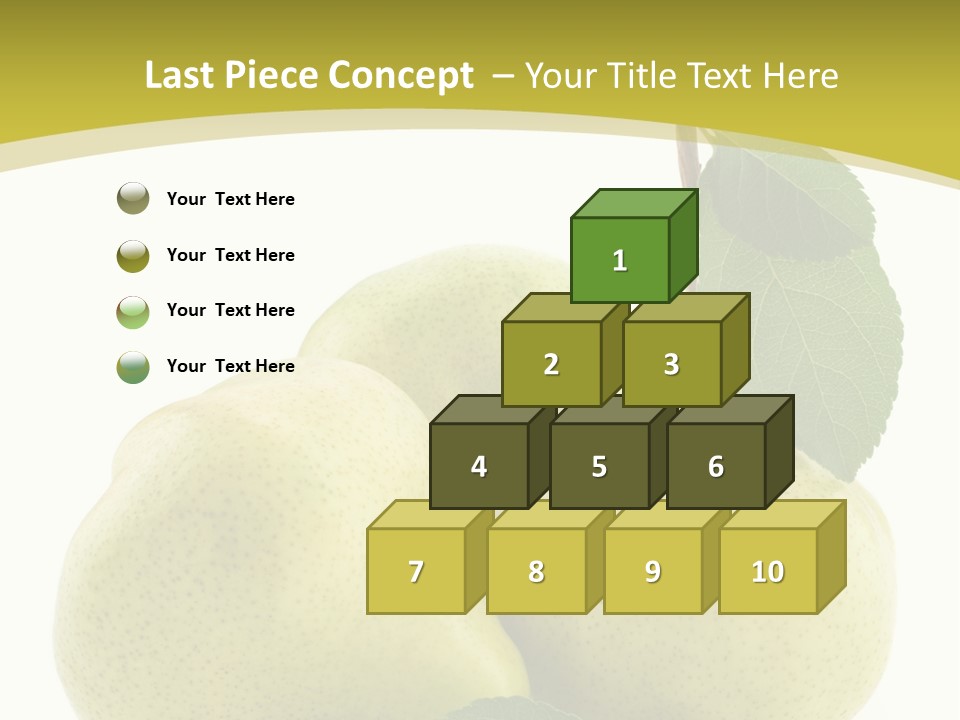 Food Background Fresh PowerPoint Template