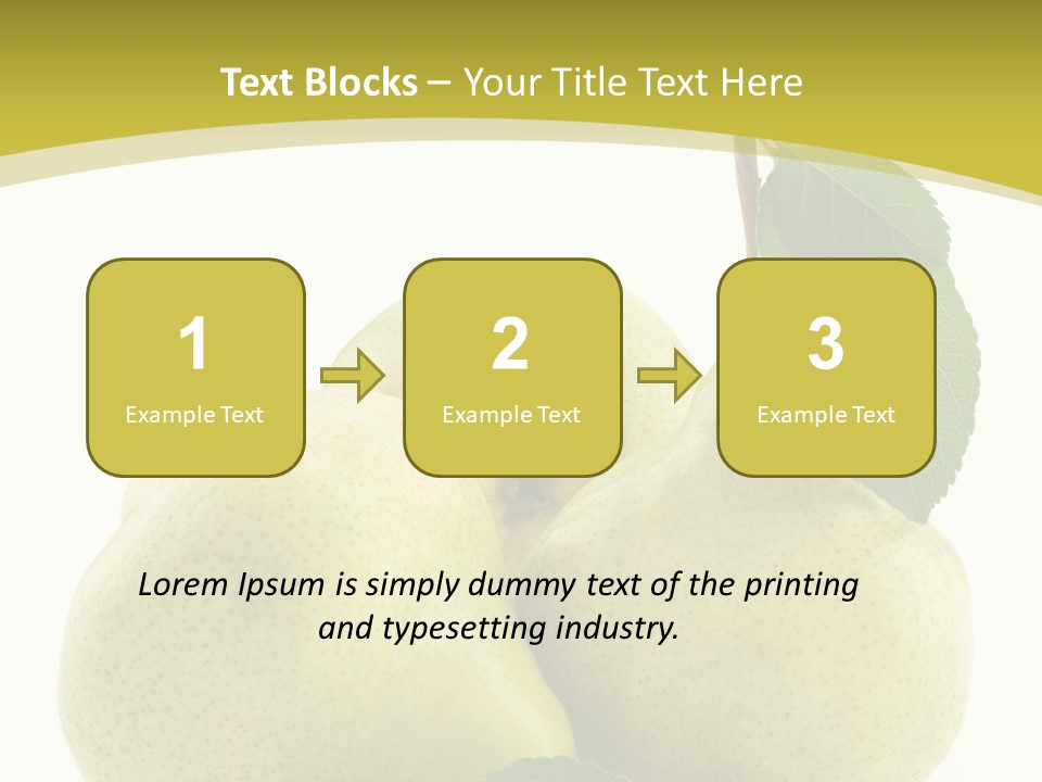 Food Background Fresh PowerPoint Template