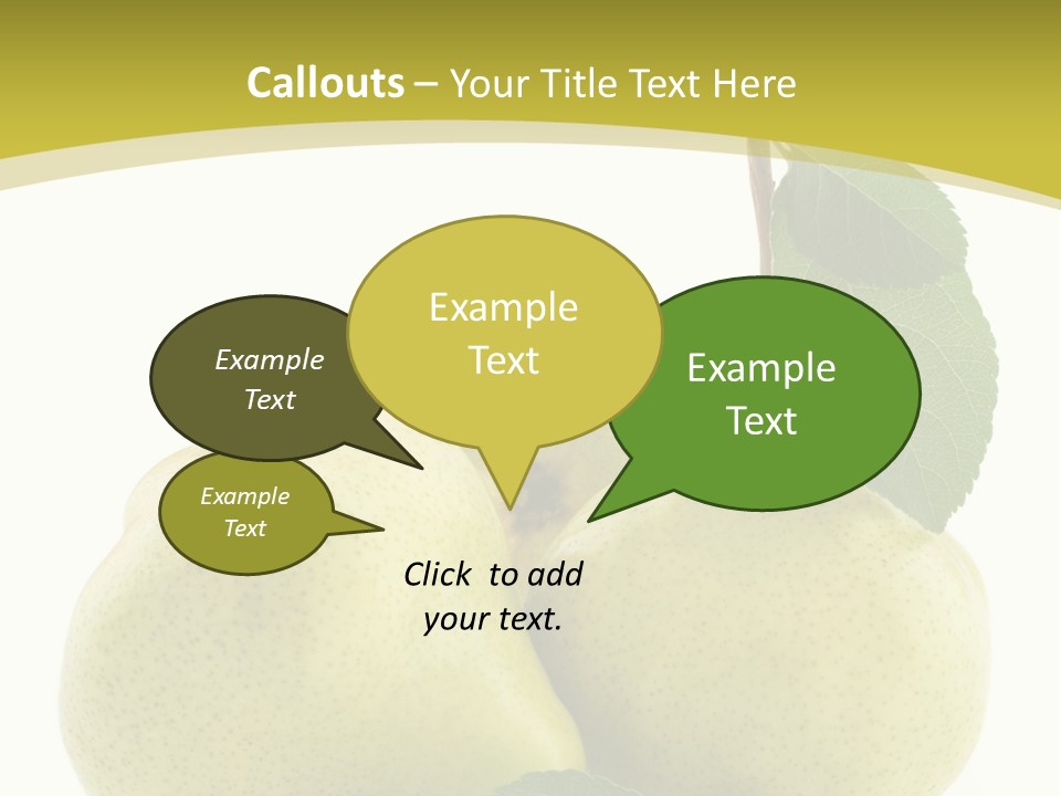 Food Background Fresh PowerPoint Template