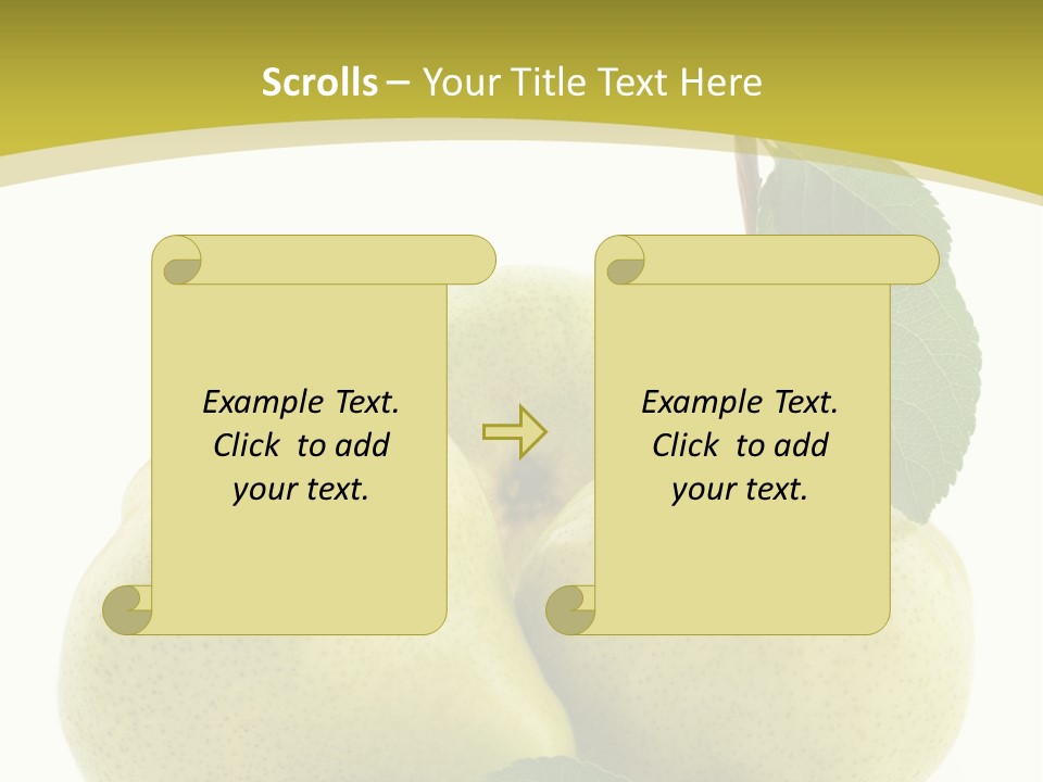 Food Background Fresh PowerPoint Template