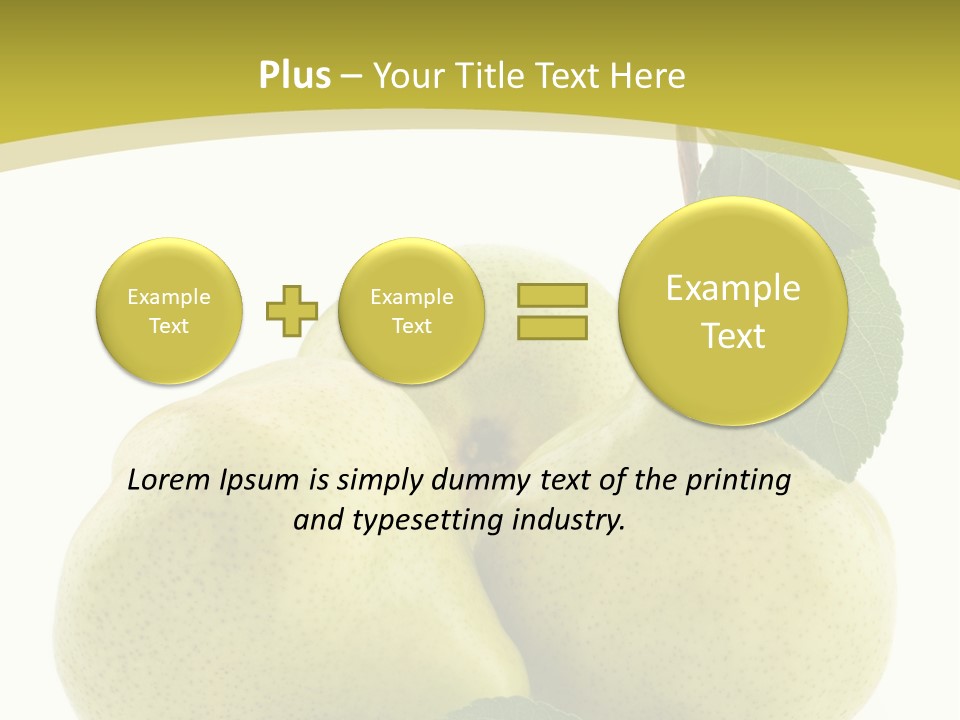 Food Background Fresh PowerPoint Template