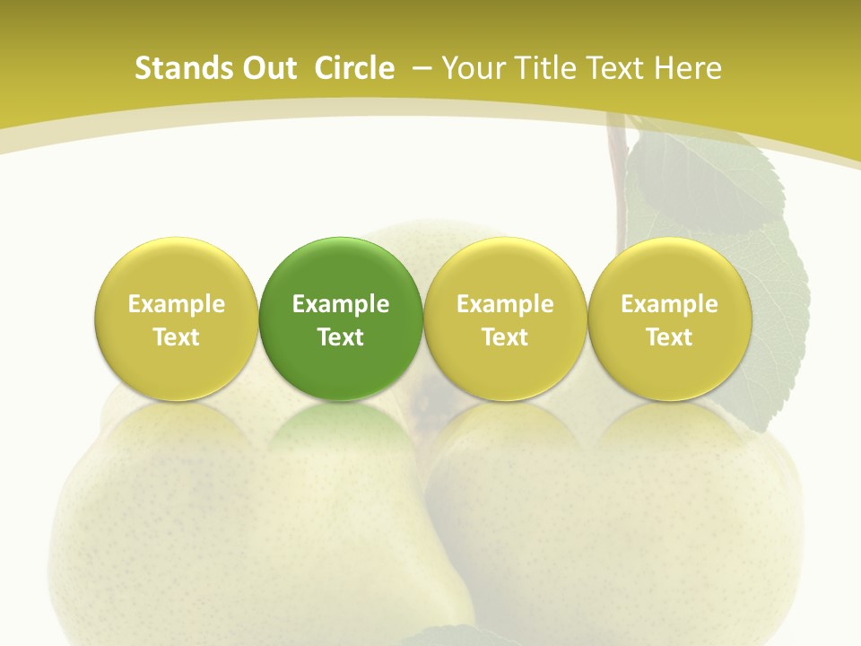 Food Background Fresh PowerPoint Template