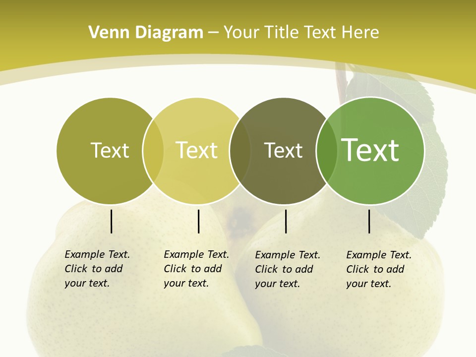 Food Background Fresh PowerPoint Template