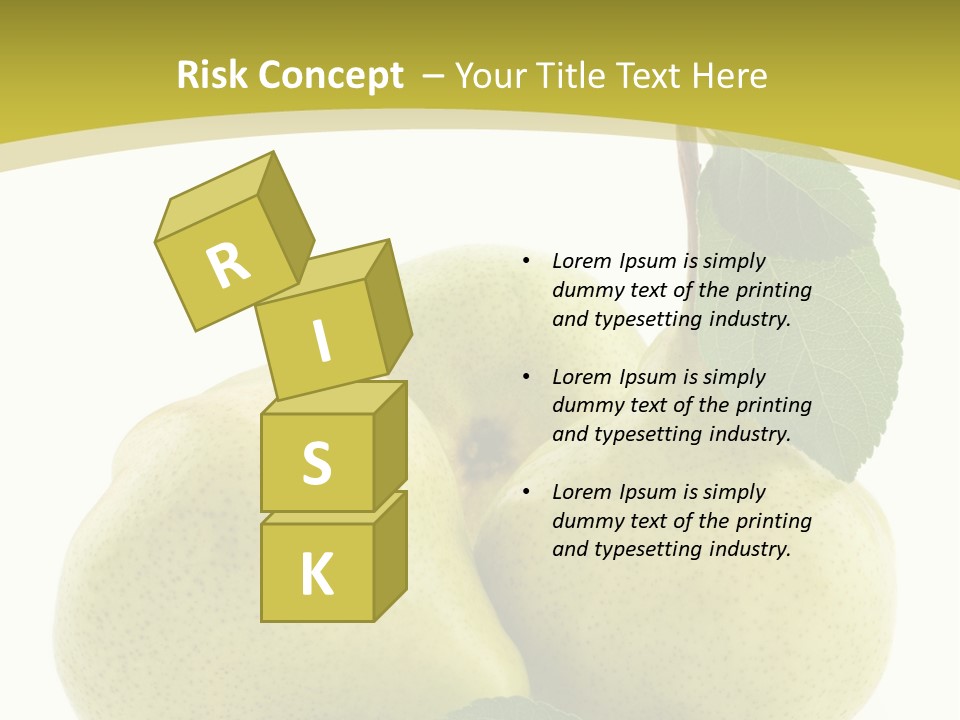 Food Background Fresh PowerPoint Template