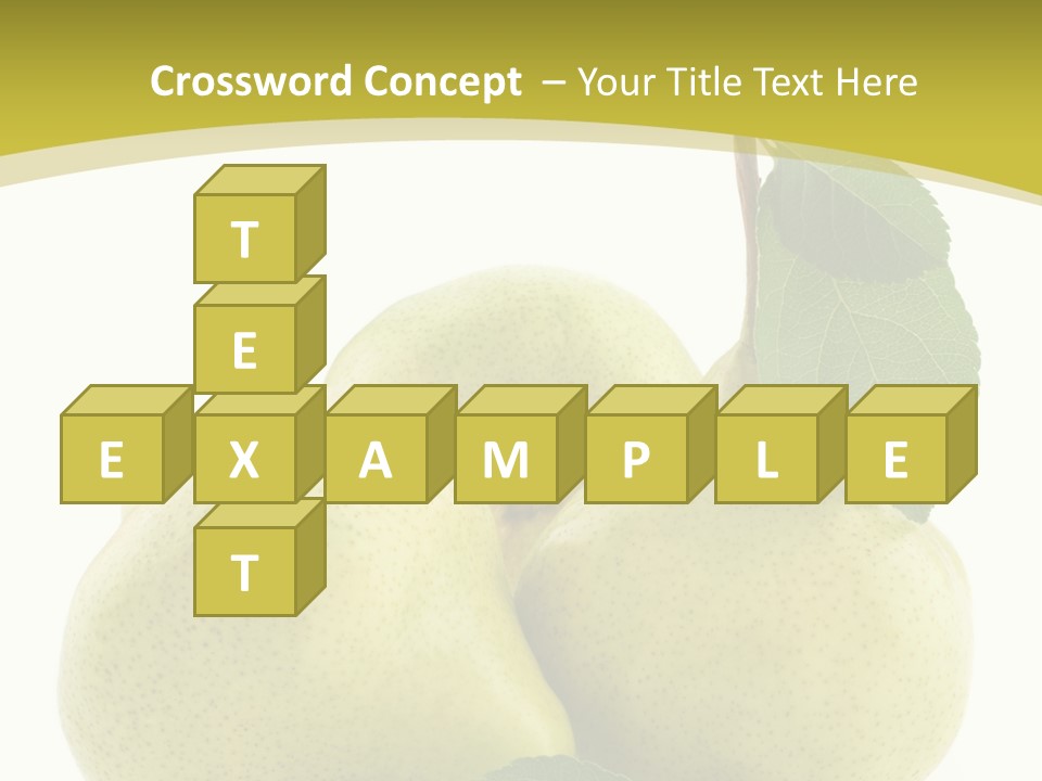 Food Background Fresh PowerPoint Template