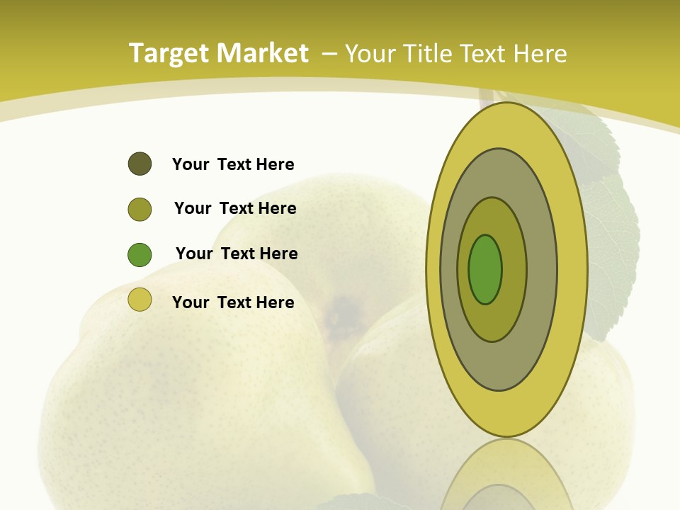 Food Background Fresh PowerPoint Template