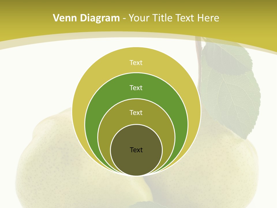 Food Background Fresh PowerPoint Template