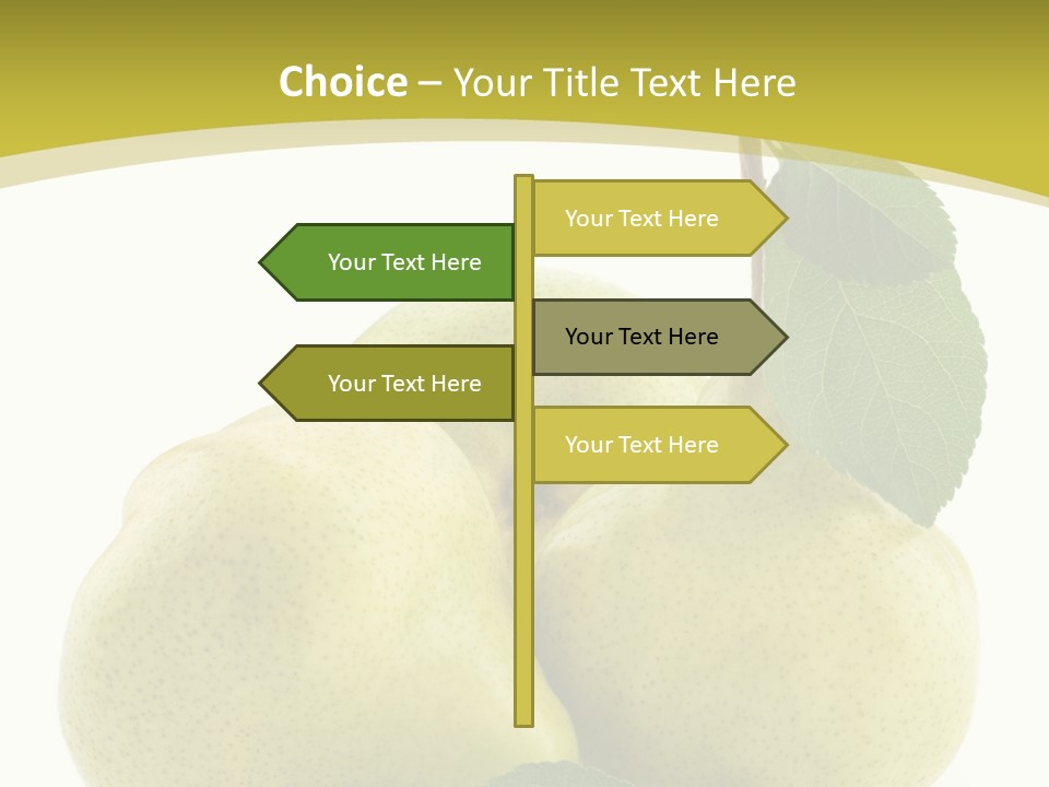 Food Background Fresh PowerPoint Template