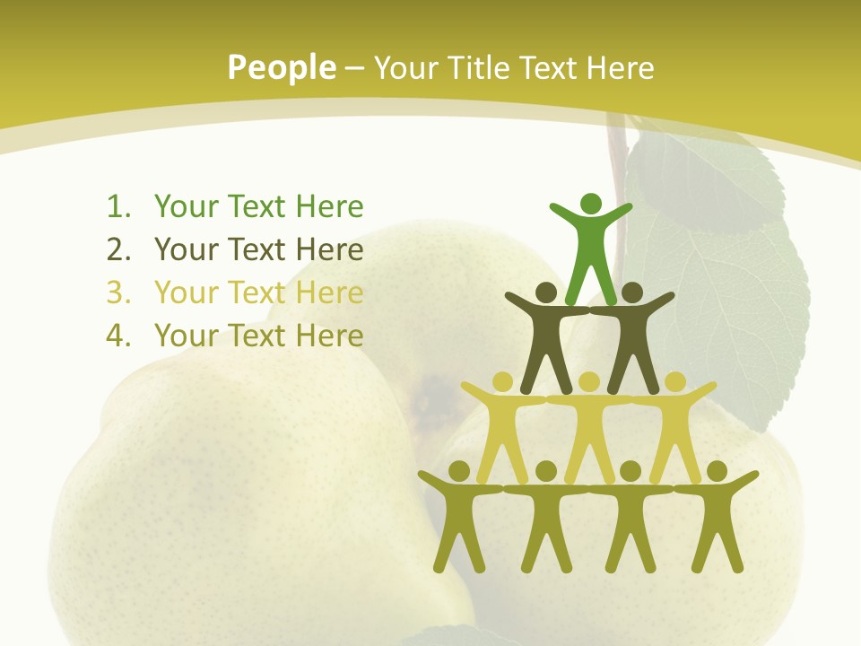 Food Background Fresh PowerPoint Template