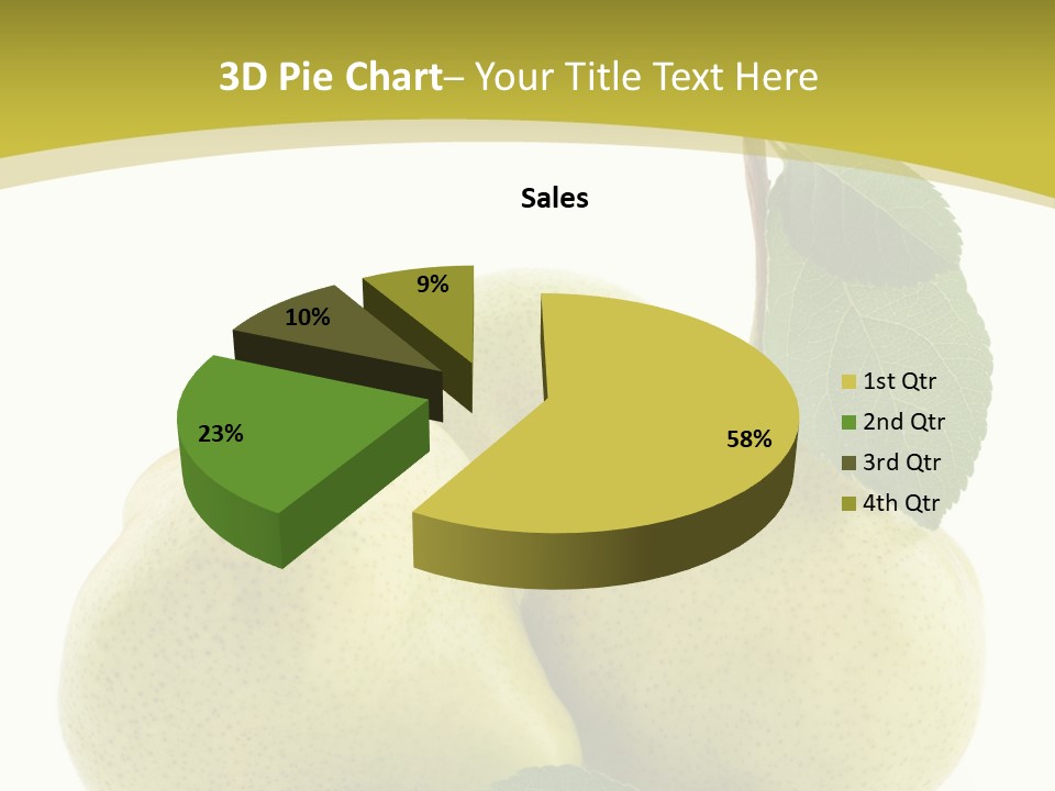 Food Background Fresh PowerPoint Template
