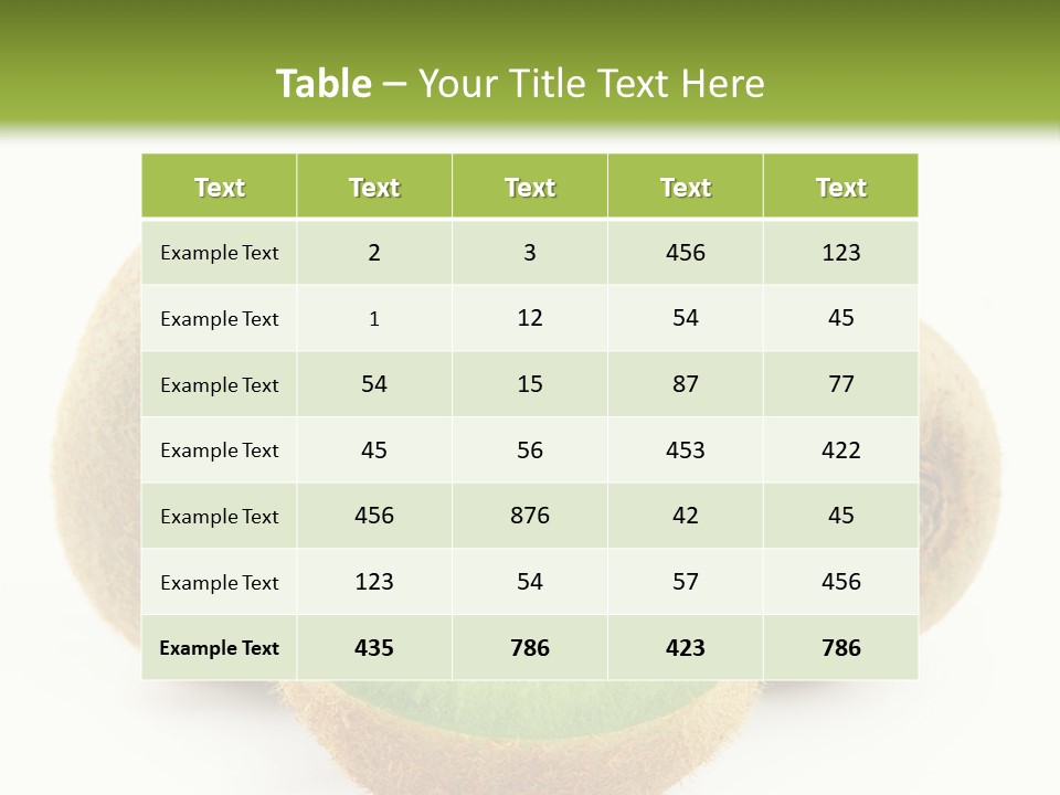 Wholesome Only Fresh PowerPoint Template