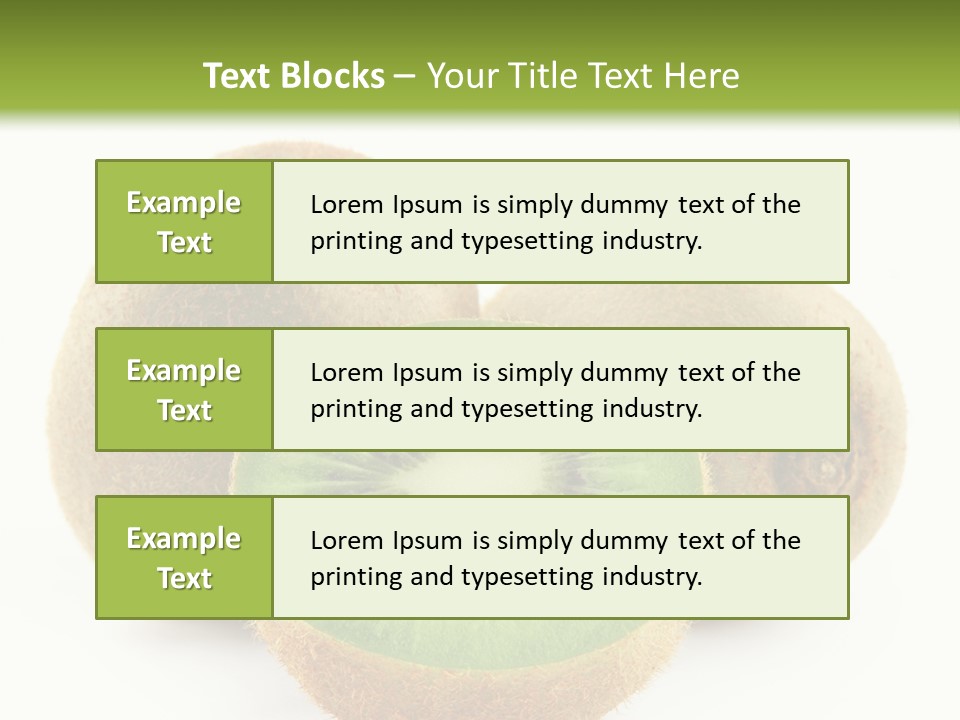 Wholesome Only Fresh PowerPoint Template