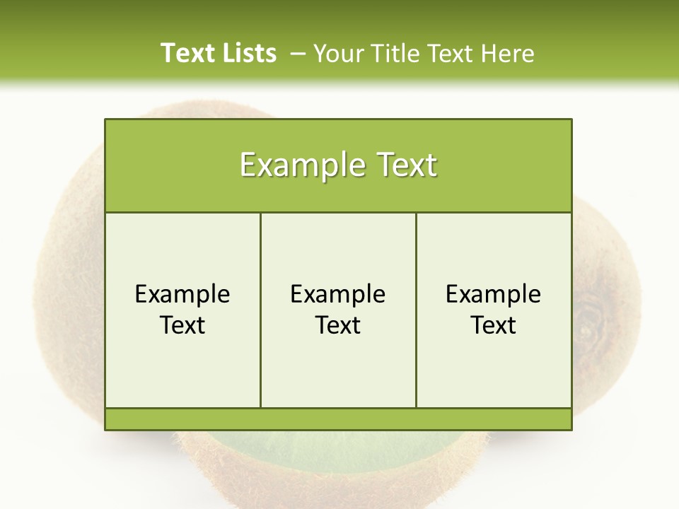 Wholesome Only Fresh PowerPoint Template