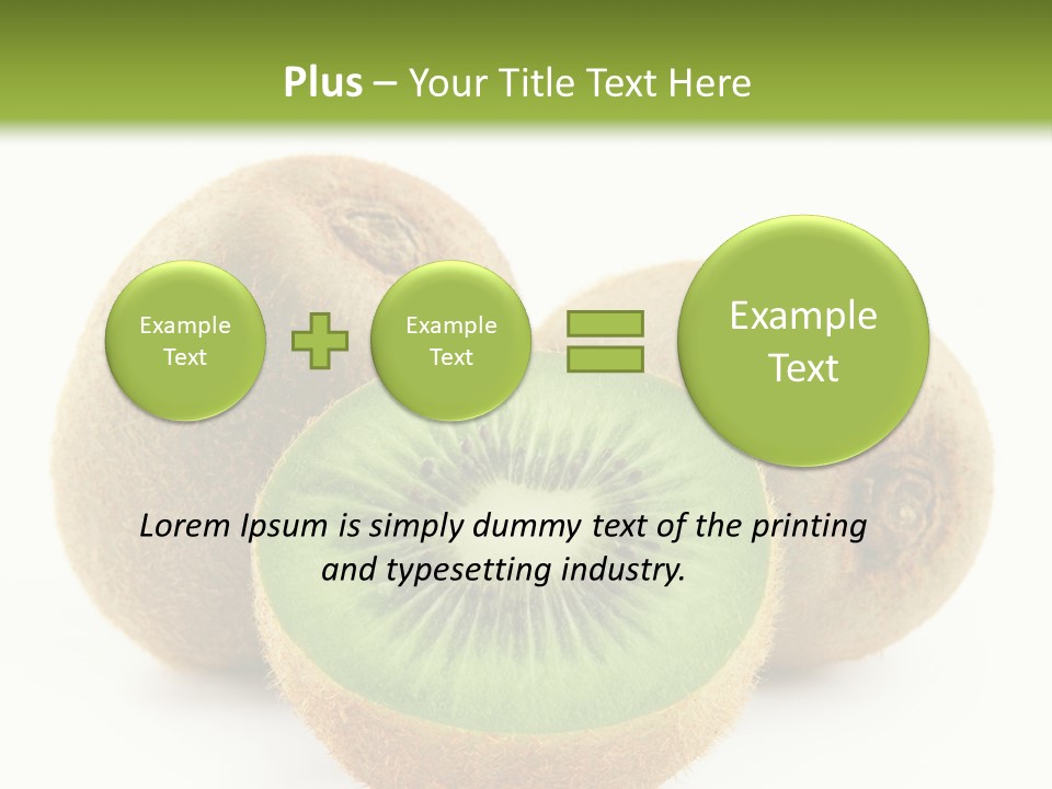 Wholesome Only Fresh PowerPoint Template