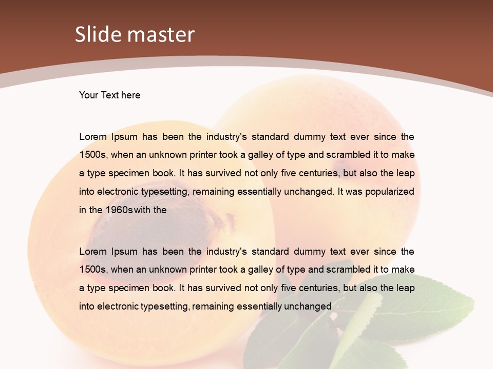 Vegetarian Food Useful PowerPoint Template