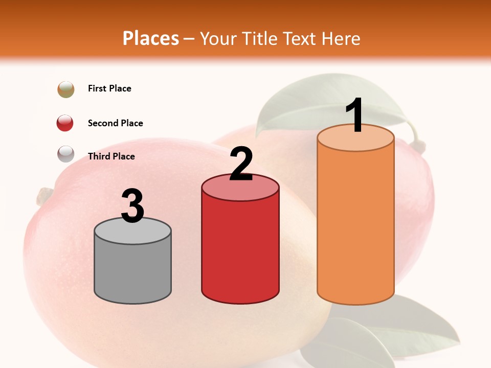 Gourmet Sweet Mango PowerPoint Template