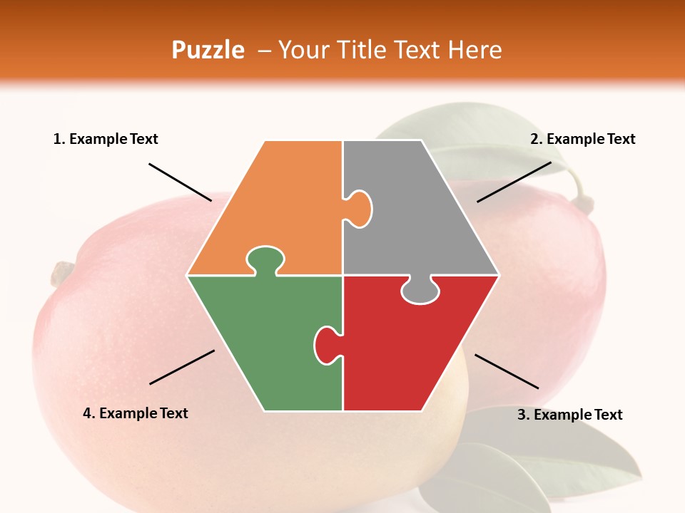 Gourmet Sweet Mango PowerPoint Template