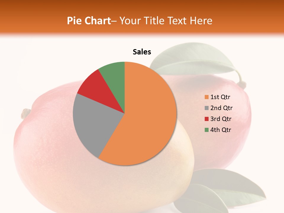 Gourmet Sweet Mango PowerPoint Template