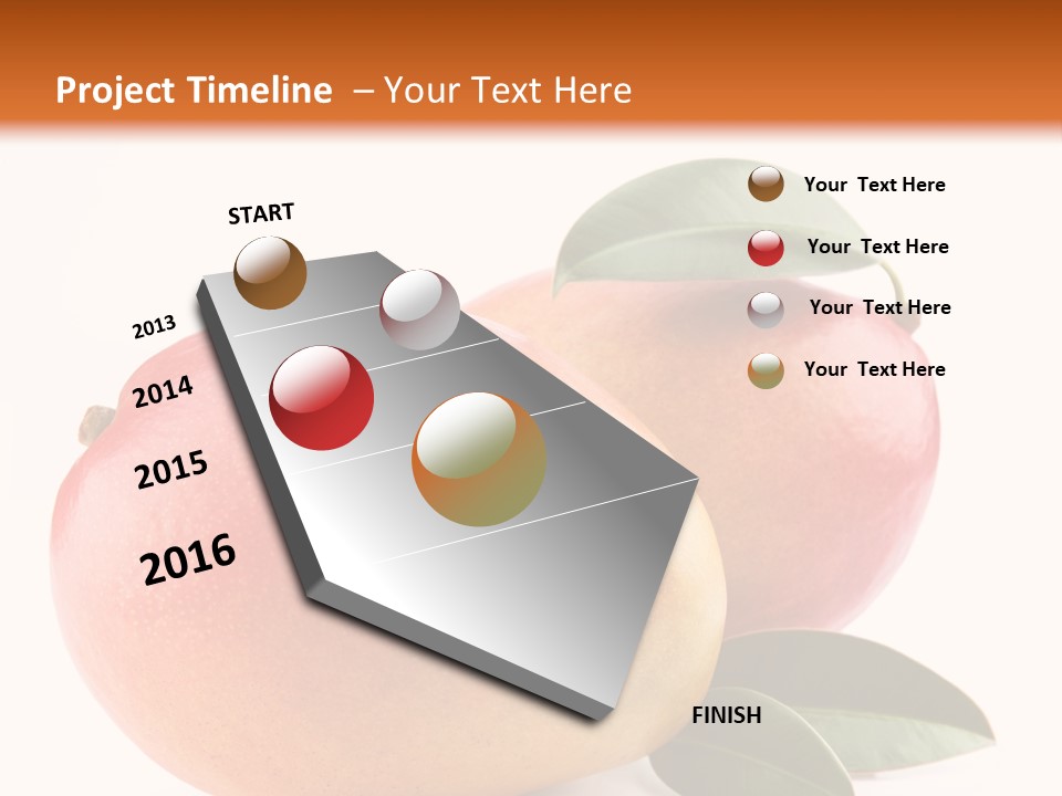 Gourmet Sweet Mango PowerPoint Template