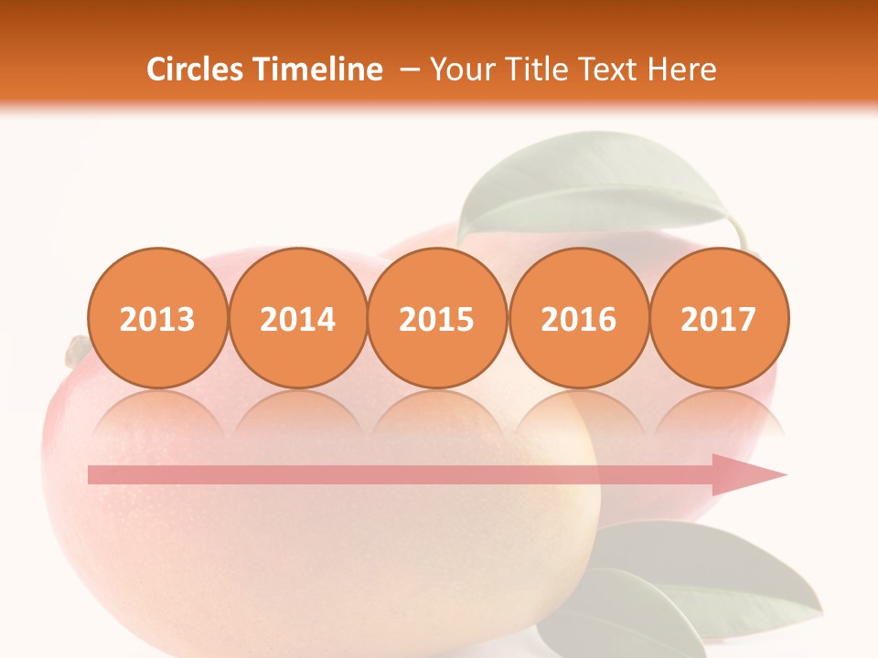 Gourmet Sweet Mango PowerPoint Template