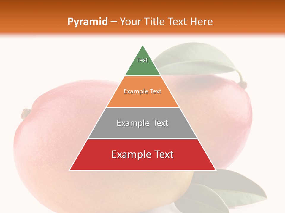 Gourmet Sweet Mango PowerPoint Template
