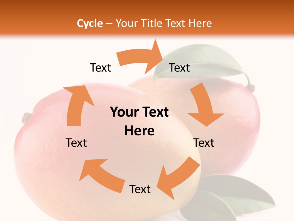Gourmet Sweet Mango PowerPoint Template