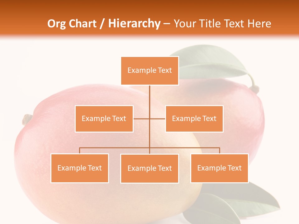 Gourmet Sweet Mango PowerPoint Template