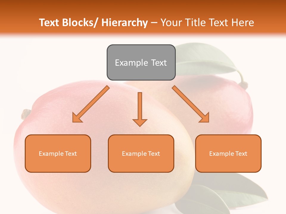 Gourmet Sweet Mango PowerPoint Template